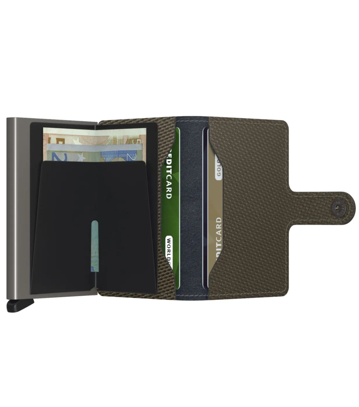 Mini Shield Wallets Secrid Miniwallet RFID Card Protector in Khaki – Travel Universe