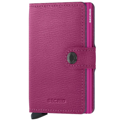 Secrid Miniwallet Compact RFID Wallet- Crisple Fuchsia
