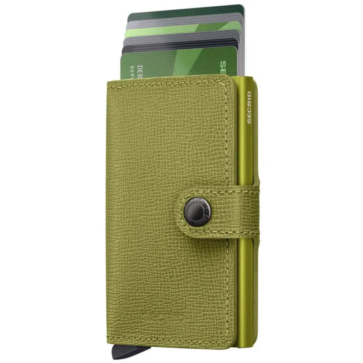 Secrid Miniwallet Compact RFID Wallet - Crisple Lime
