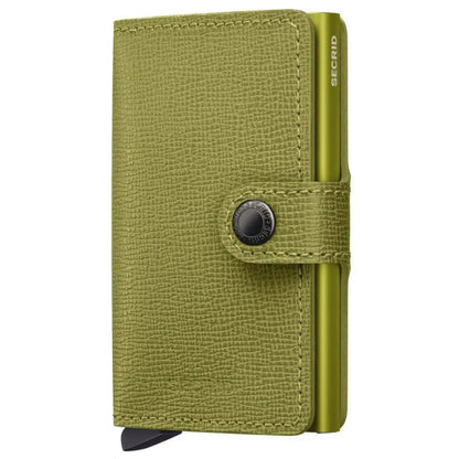 Secrid Miniwallet Compact RFID Wallet - Crisple Lime