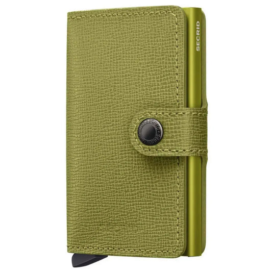 Secrid Miniwallet Compact RFID Wallet - Crisple Lime