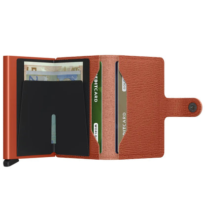 Secrid Miniwallet Compact RFID Wallet - Crisple Pumpkin