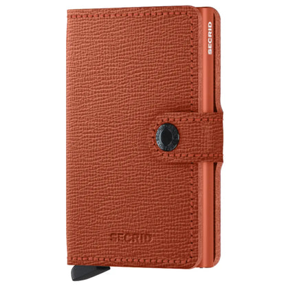 Secrid Miniwallet Compact RFID Wallet - Crisple Pumpkin