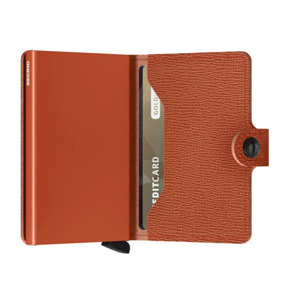 Secrid Miniwallet Compact RFID Wallet - Crisple Pumpkin