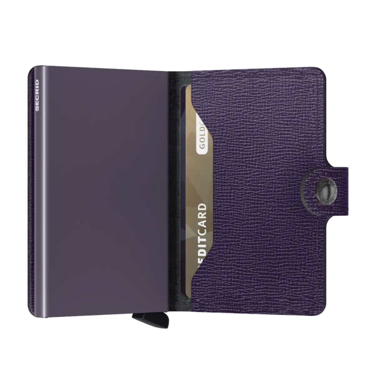 Secrid Miniwallet Compact RFID Wallet - Crisple Purple