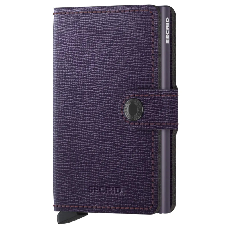 Secrid Miniwallet Compact RFID Wallet - Crisple Purple