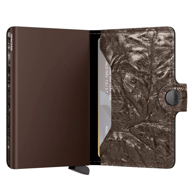 Secrid Miniwallet Compact RFID Wallet - Crunch Bronze