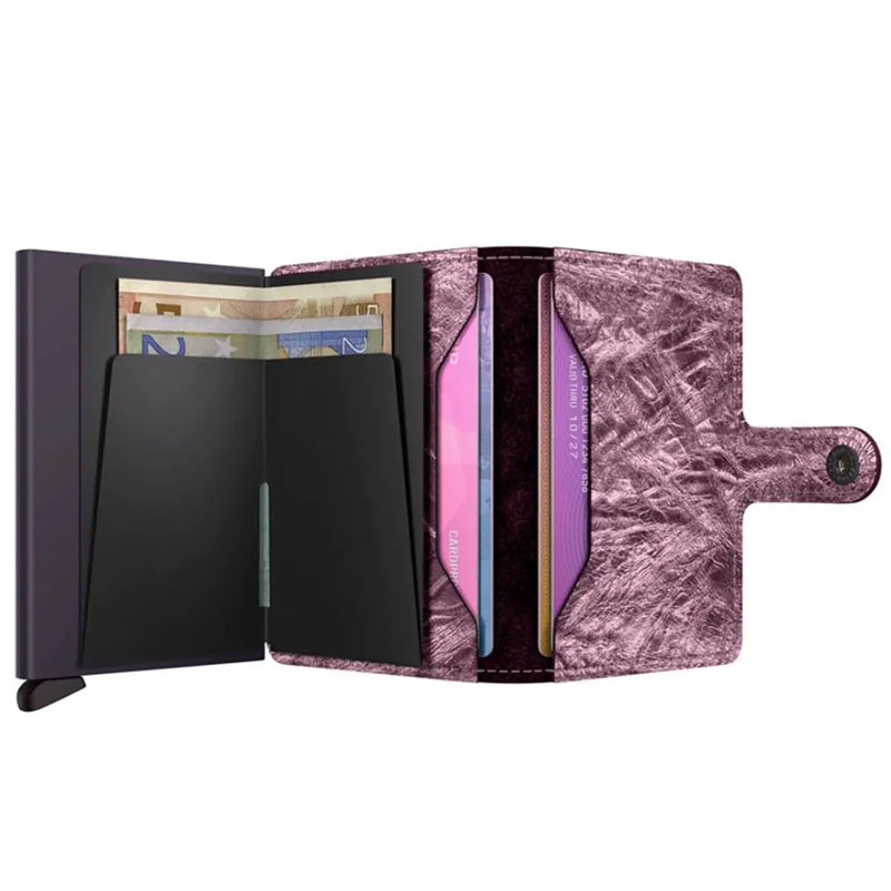 Secrid Miniwallet Compact RFID Wallet - Crunch Pink