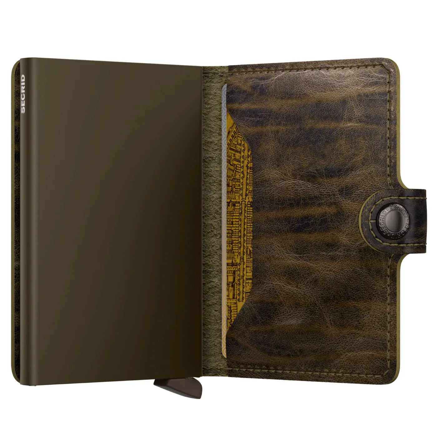 Secrid Miniwallet Compact RFID Wallet - Dutch Martin Cedar