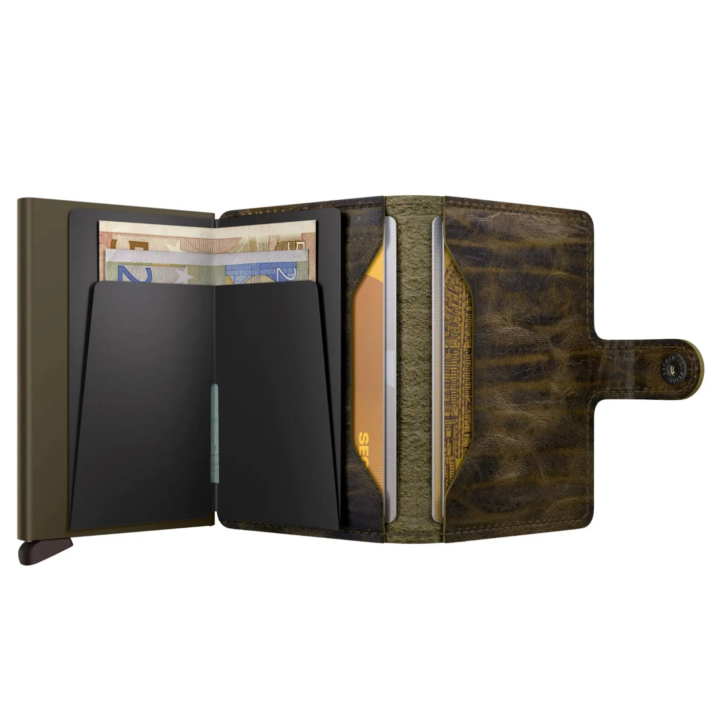 Secrid Miniwallet Compact RFID Wallet - Dutch Martin Cedar
