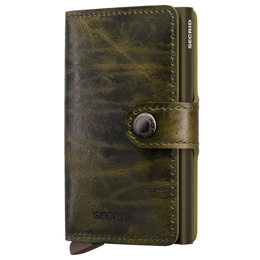 Secrid Miniwallet Compact RFID Wallet - Dutch Martin Cedar