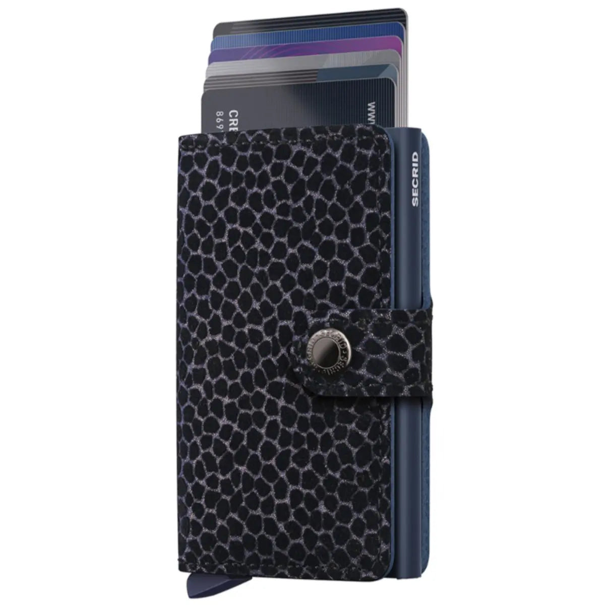 Mechanism inside slightly separates your cards, preventing damage to chips and magnetic strips