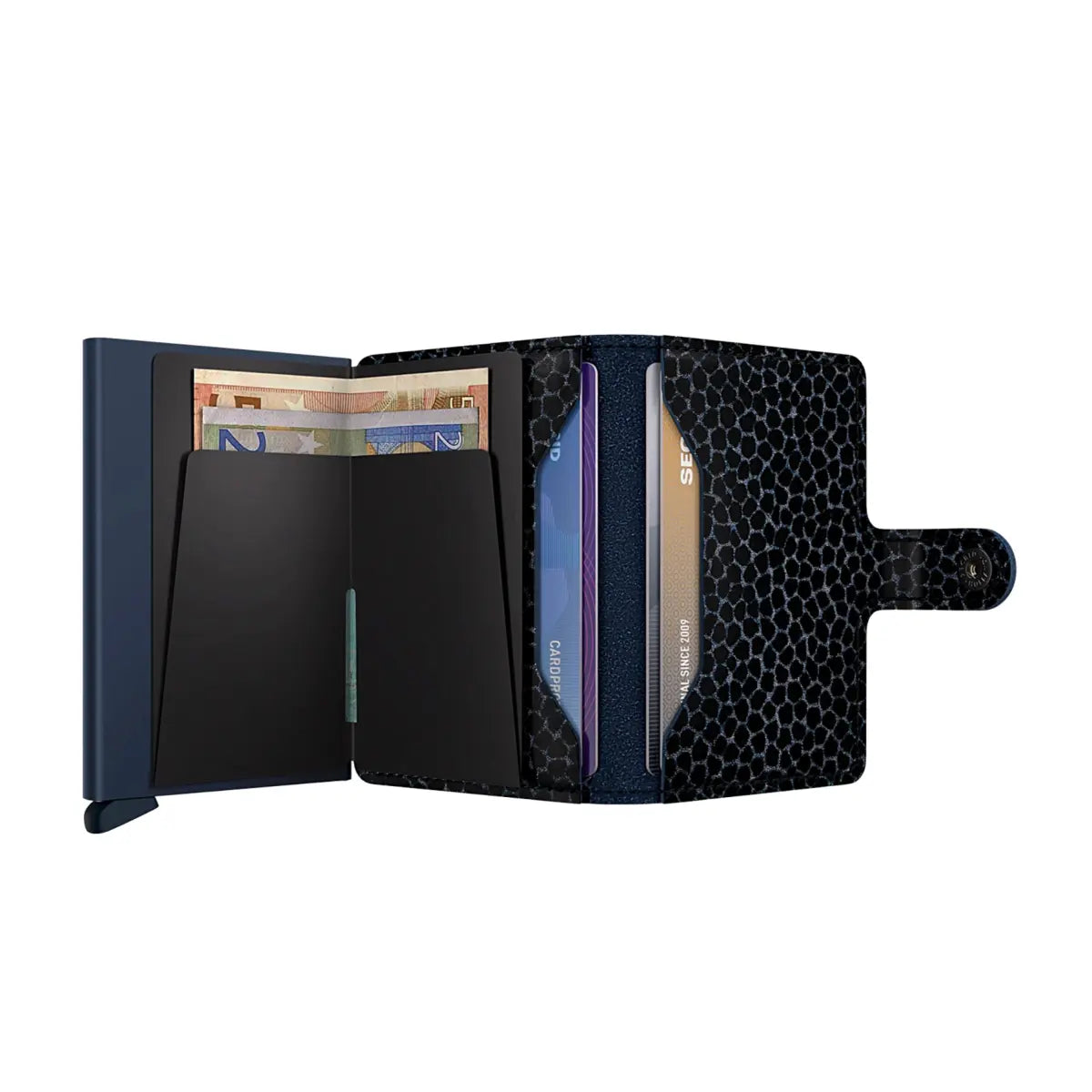 Secrid Miniwallet Compact RFID Wallet - Giraffina Blue