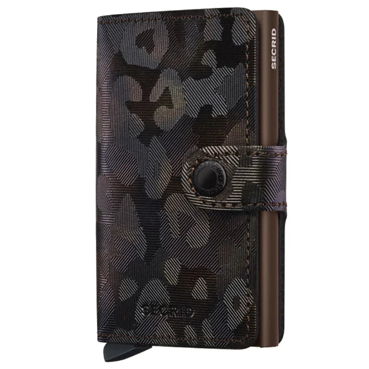 Secrid Miniwallet Compact RFID Wallet - Jungle Brown