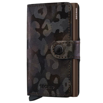 Secrid Miniwallet Compact RFID Wallet - Jungle Brown