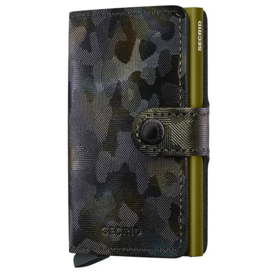 Secrid Miniwallet Compact RFID Wallet - Jungle Moss