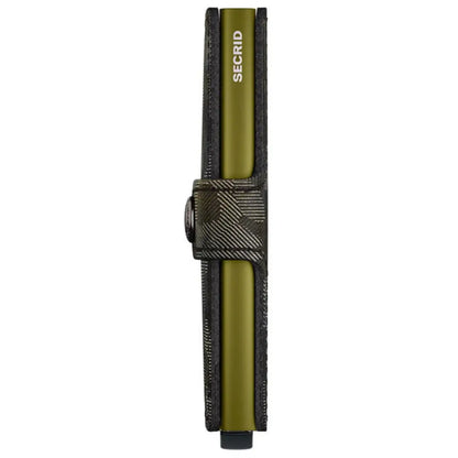 Secrid Miniwallet Compact RFID Wallet - Jungle Moss