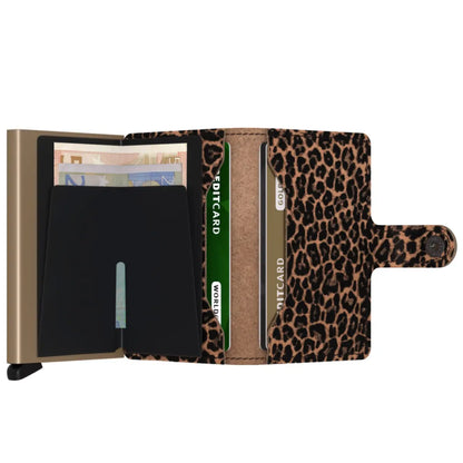 Secrid Miniwallet Compact RFID Wallet - Leo Beige