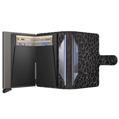 Secrid Miniwallet Compact RFID Wallet - Leo Grey