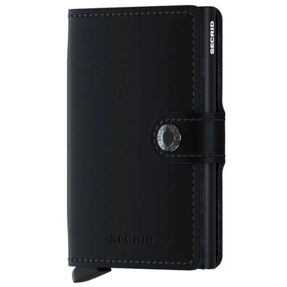 Secrid Miniwallet Compact RFID Wallet - Matte Black