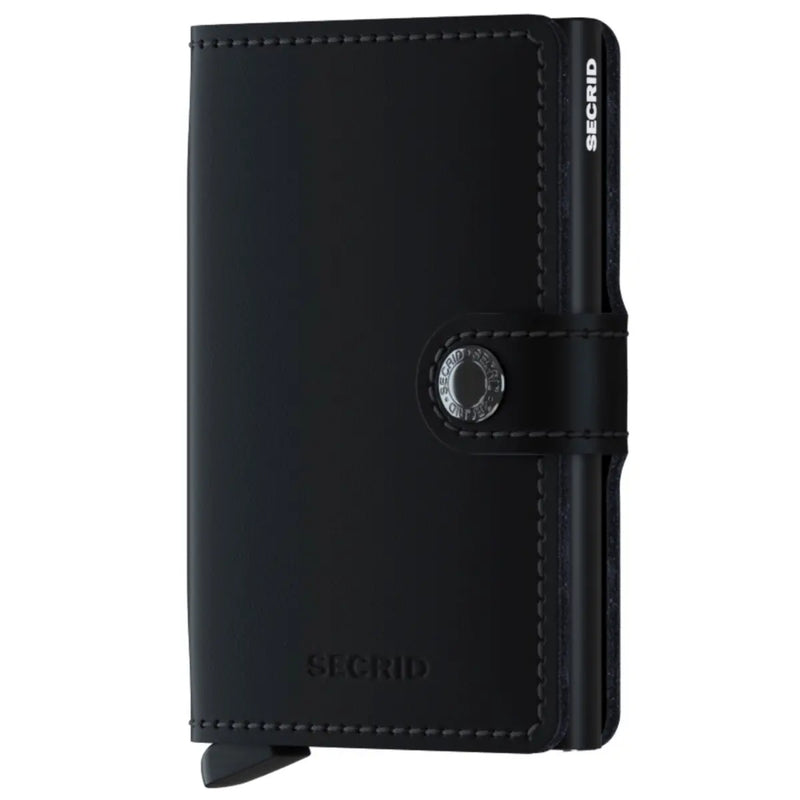 Secrid Miniwallet Compact RFID Wallet - Matte Black
