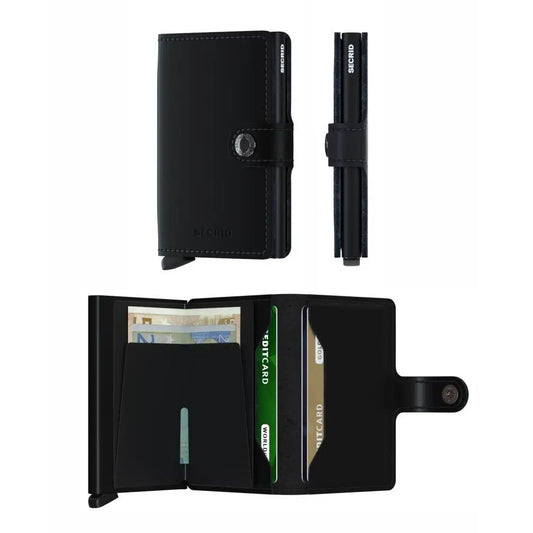 Secrid Miniwallet - Compact Wallet - Matte Black