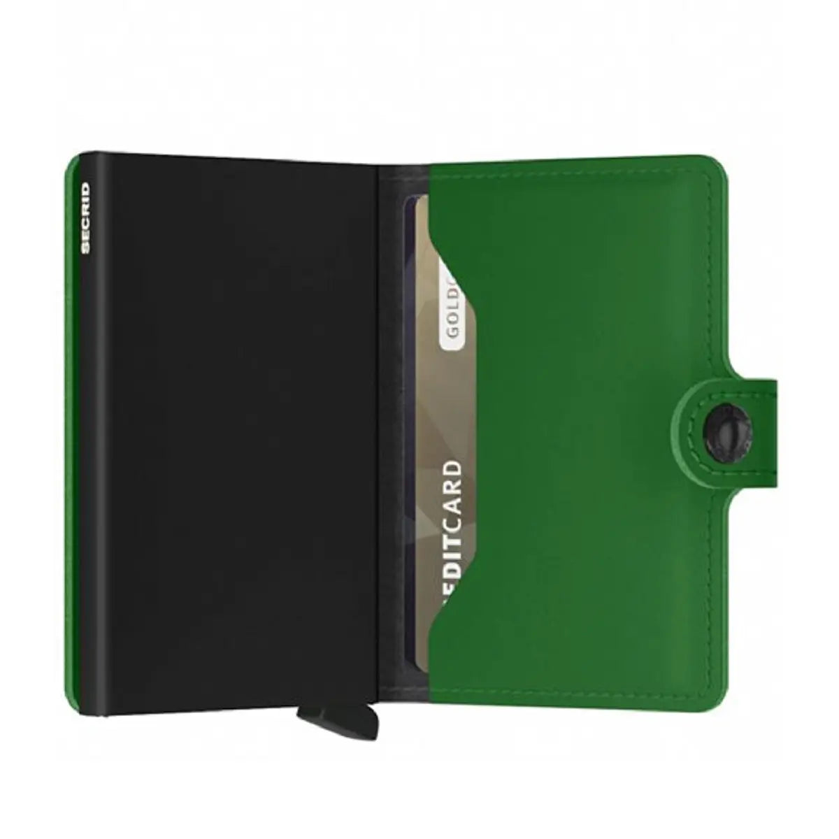 Secrid Miniwallet Compact RFID Wallet - Matte Bright Green