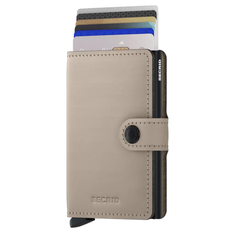 Secrid Miniwallet Compact RFID Wallet - Matte Desert