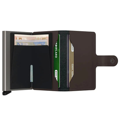 Secrid Miniwallet Compact RFID Wallet - Matte Truffle