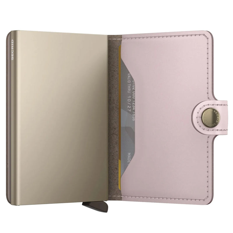 Secrid Miniwallet Compact RFID Wallet - Original Ballet Pink