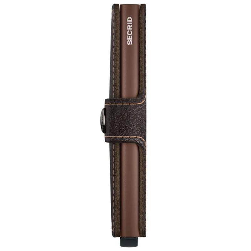 Secrid Miniwallet Compact RFID Wallet - Original Chocolate