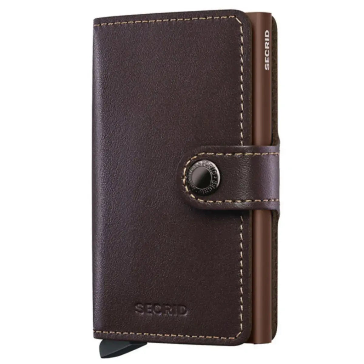 Secrid Miniwallet Compact RFID Wallet - Original Chocolate