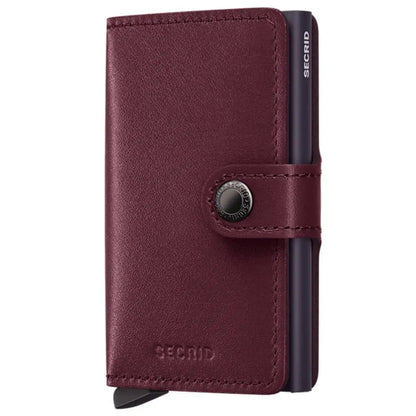 Secrid Miniwallet Compact RFID Wallet - Original Cranberry