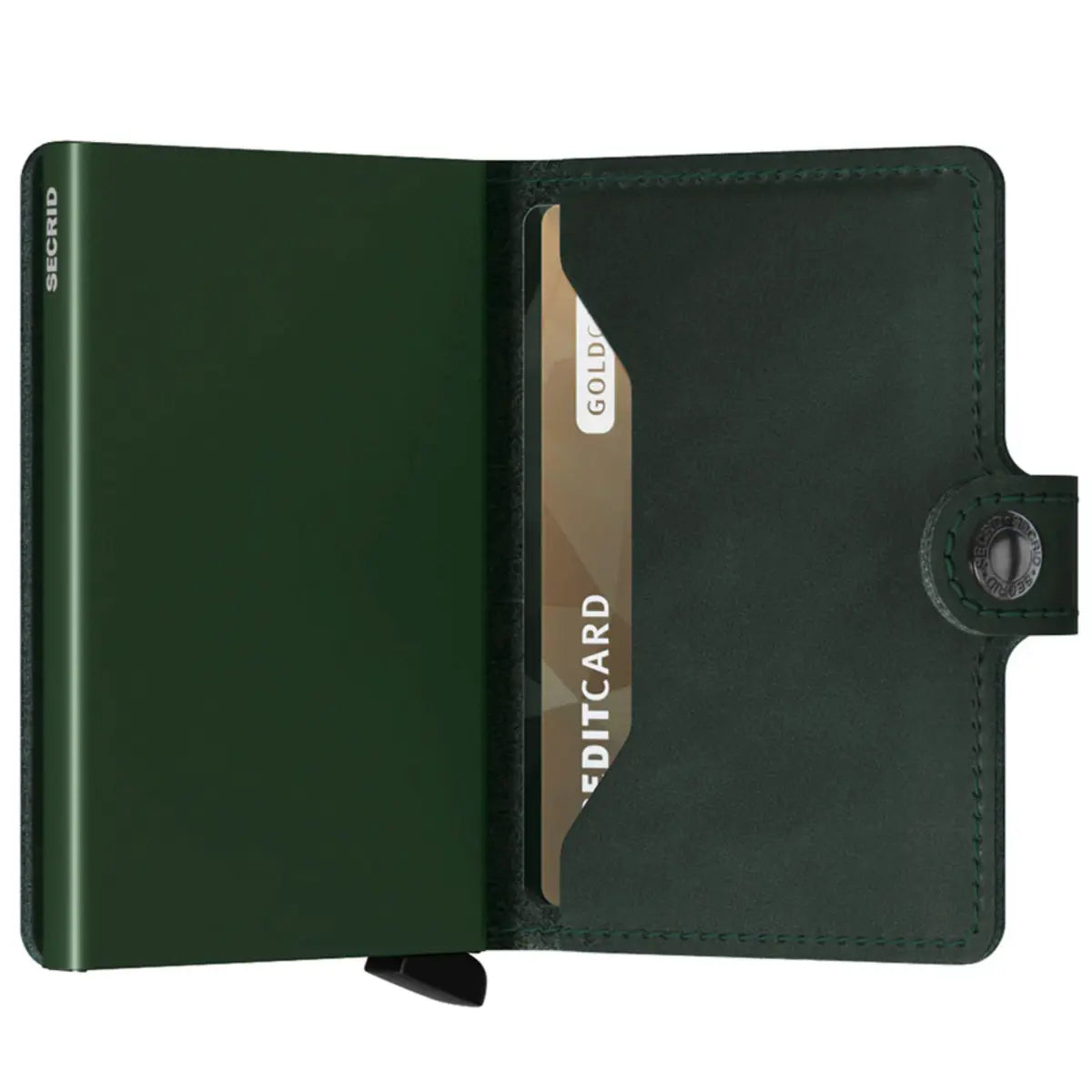 Secrid Miniwallet Compact RFID Wallet - Original Green