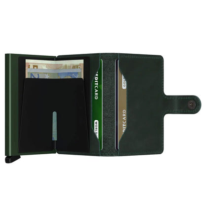 Secrid Miniwallet Compact RFID Wallet - Original Green