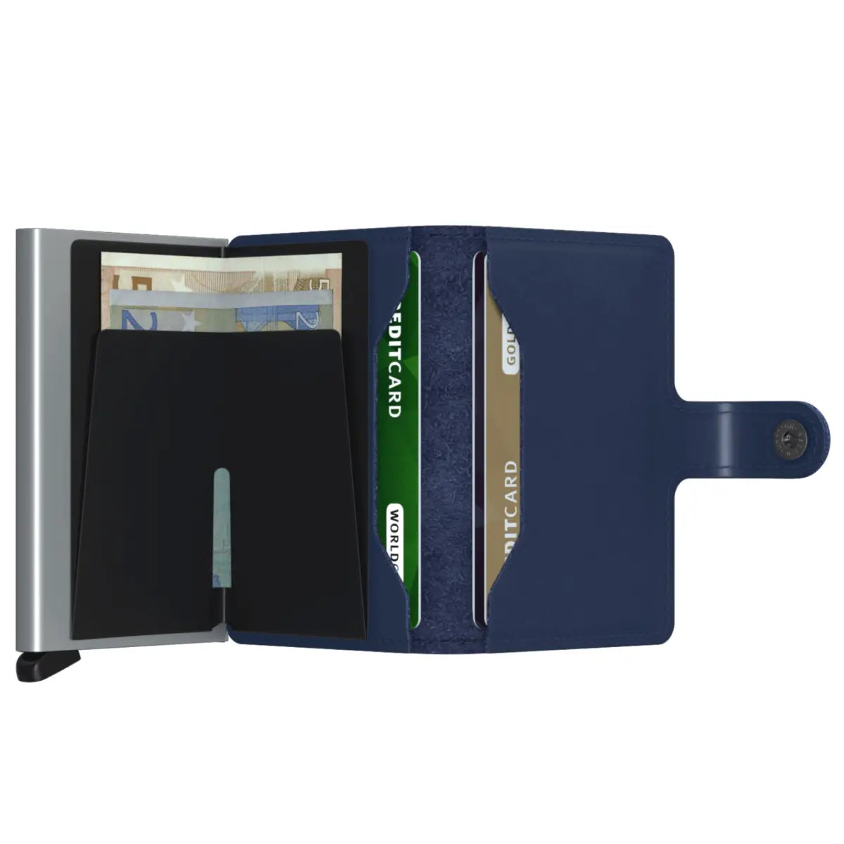 Secrid Miniwallet Compact RFID Wallet - Original Navy