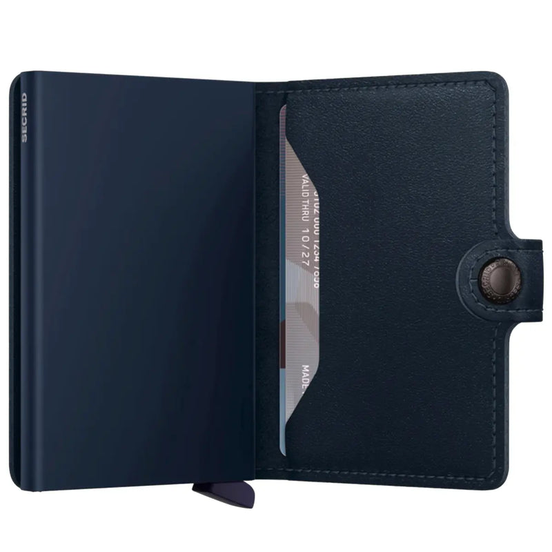 Secrid Miniwallet Compact RFID Wallet - Original Navy-Navy