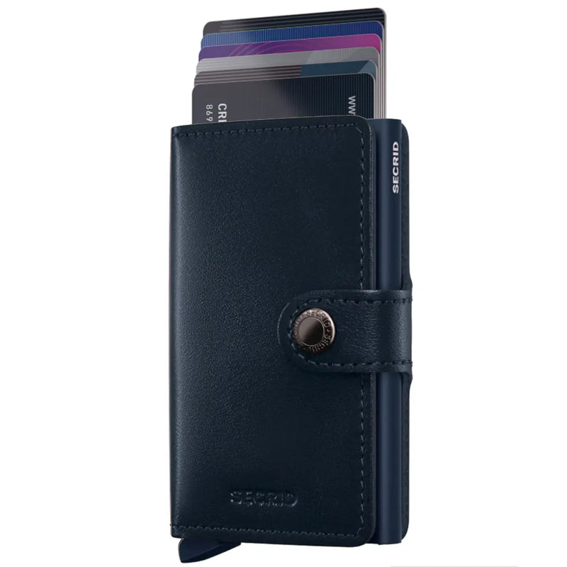 Secrid Miniwallet Compact RFID Wallet - Original Navy-Navy