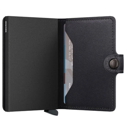 Secrid Miniwallet Compact RFID Wallet - Original Powder Black