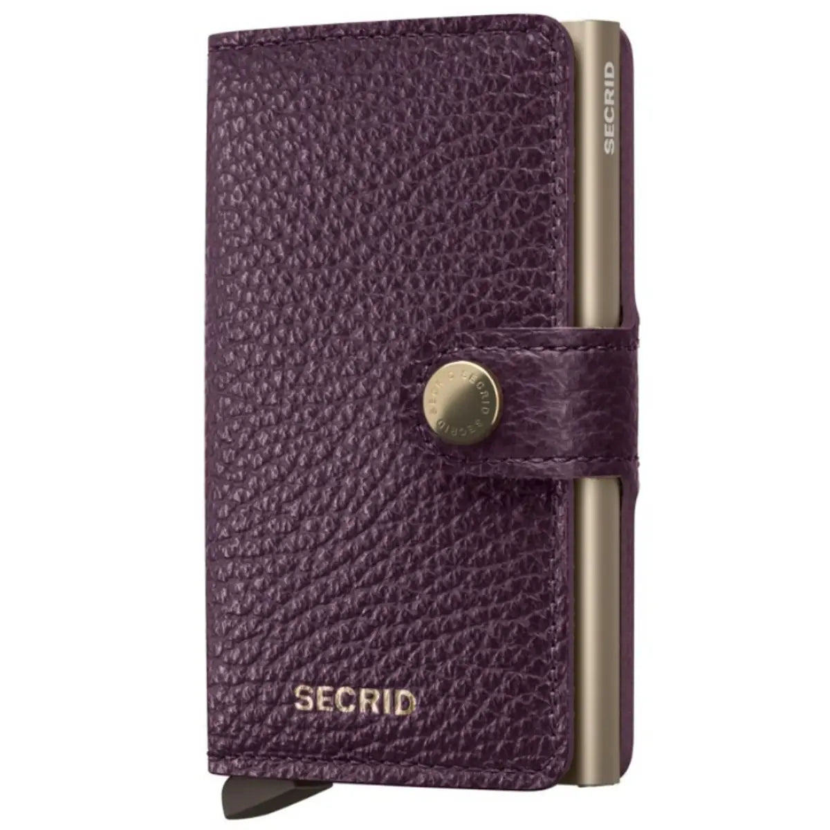 Secrid Miniwallet Compact RFID Wallet - Pebble Grape