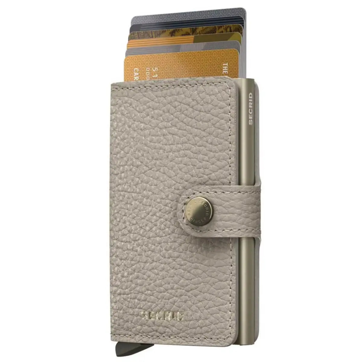 Secrid Miniwallet Compact RFID Wallet - Pebble Latte