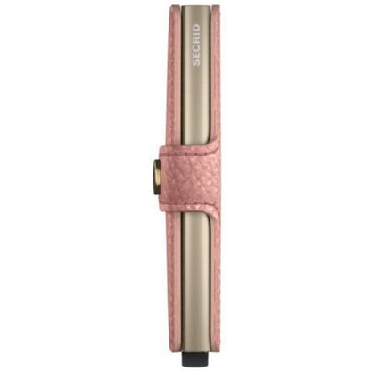 Secrid Miniwallet Compact RFID Wallet - Pebble Rose