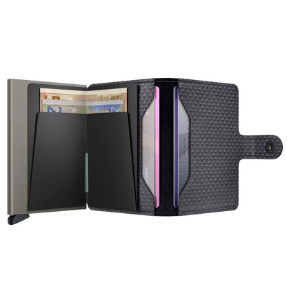 Secrid Miniwallet Compact RFID Wallet - Pyramid Grey