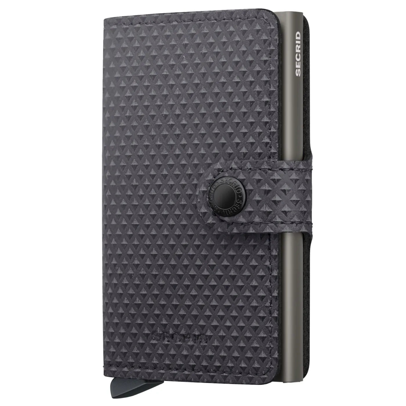 Secrid Miniwallet Compact RFID Wallet - Pyramid Grey
