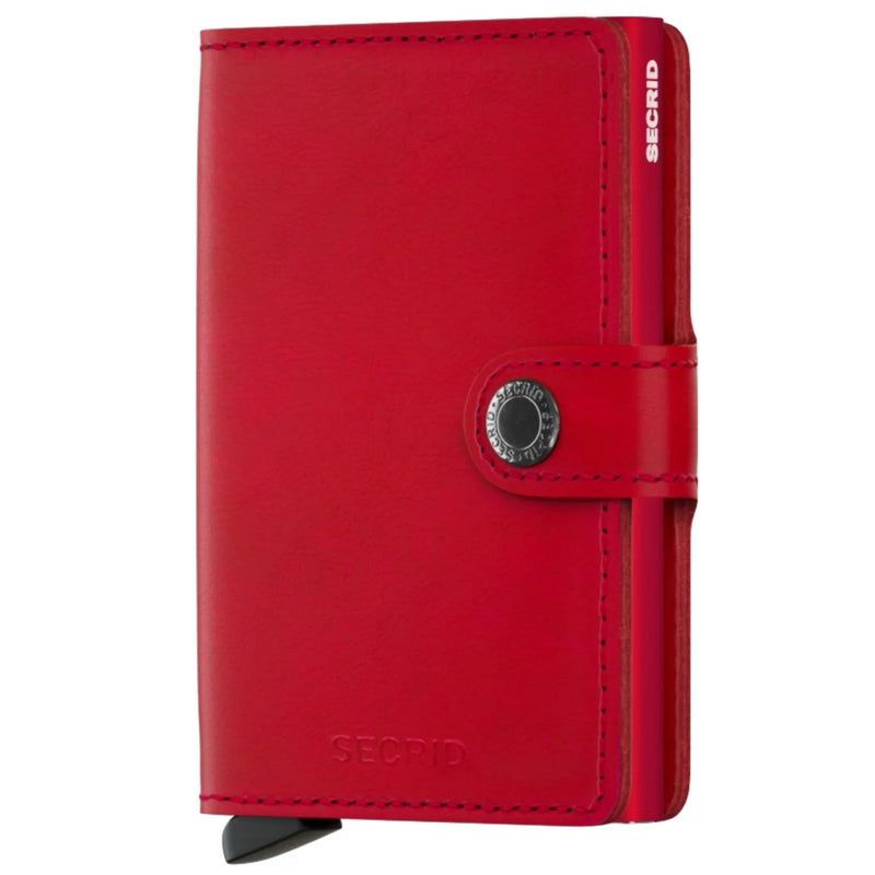 Red Mini Wallet Secrid Red Red Mini Wallet card protector – Travel Universe
