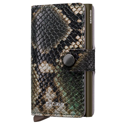 Secrid Miniwallet Compact RFID Wallet - Serpent Green