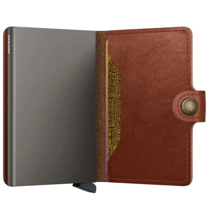 Secrid Miniwallet Compact RFID Wallet - Texano Saddle
