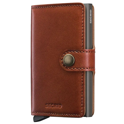 Secrid Miniwallet Compact RFID Wallet - Texano Saddle