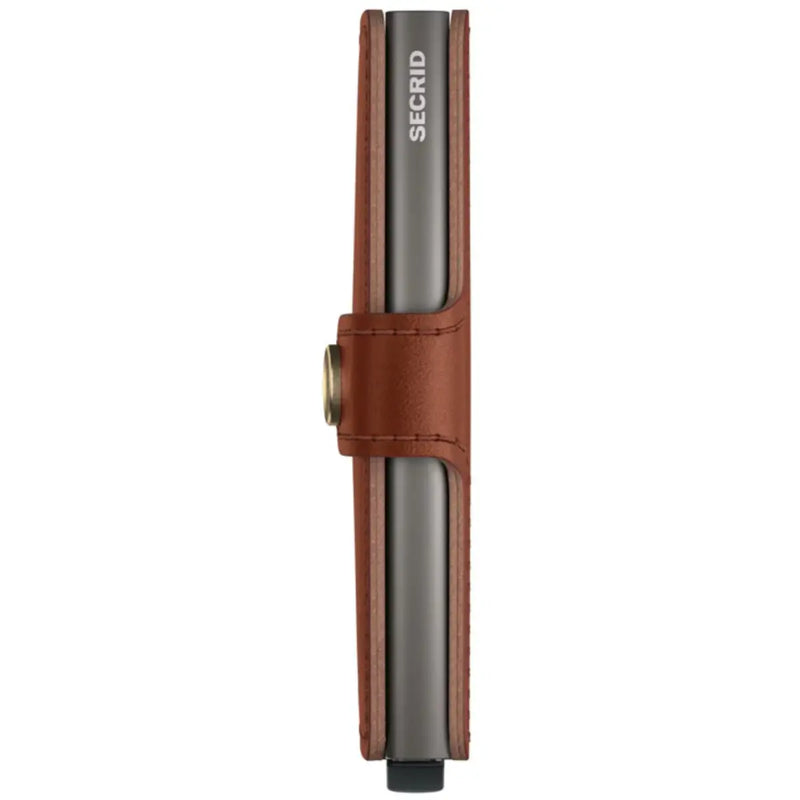 Secrid Miniwallet Compact RFID Wallet - Texano Saddle