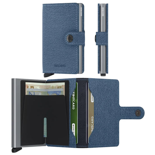 Secrid Miniwallet Twist - Compact Wallet - Jeans Blue
